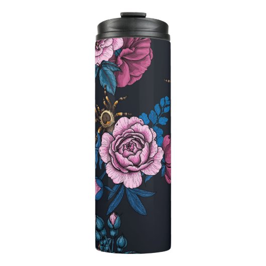 Bouquets und Tarantula 2 Thermosbecher (Vorderseite)