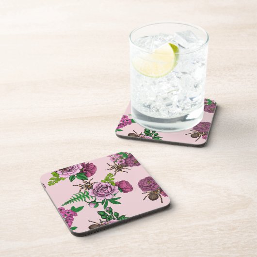 Bouquets und Tarantula Getränkeuntersetzer (Rechte Seite)