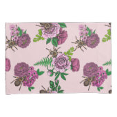 Bouquets und Tarantula Kissenbezug (Vorderseite-Rechts)