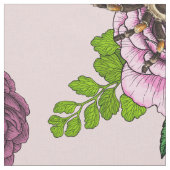 Bouquets und Tarantula Stoff (Nahaufnahme)