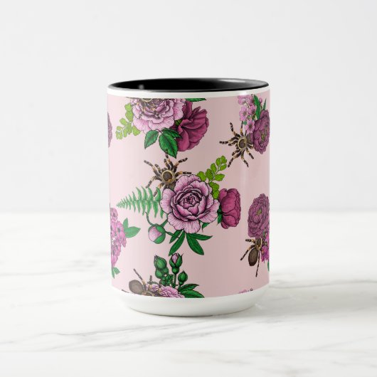 Bouquets und Tarantula Tasse (Zentrum)