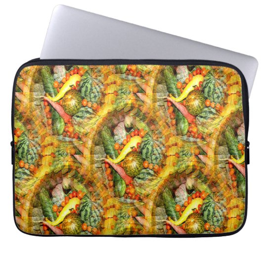 Bouquets von Gemüse...... Laptopschutzhülle (Vorderseite)