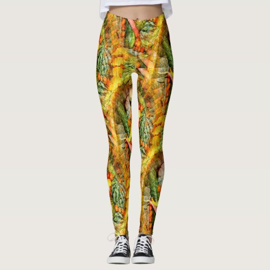 Bouquets von Gemüse...... Leggings (Vorderseite)