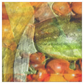 Bouquets von Gemüse...... Stoff (Nahaufnahme)