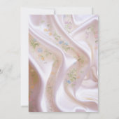 Bouquets von mehrfarbigen Rose auf Seidentexturen (Rückseite)