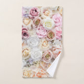 Bouquets von Rose 1 Badhandtuch Set (Handtuch)