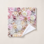 Bouquets von Rose 1 Badhandtuch Set (Waschlappen)