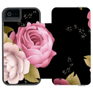 Bouquets von Rose 3 Incipio Watson™ iPhone 5 Geldbörsen Hülle