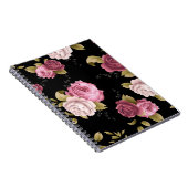 Bouquets von Rose 3 Notizblock (Rechte Seite)
