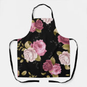Bouquets von Rose 3 Schürze (Vorderseite)