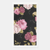 Bouquets von Rose 3 Serviette (Vorderseite)