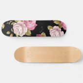Bouquets von Rose 3 Skateboard (Horizontal)