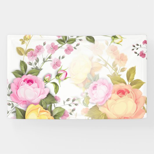 Bouquets von Rose 4 Banner (Horizontal)