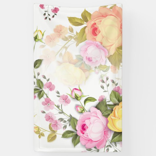 Bouquets von Rose 4 Banner (Vertikal)