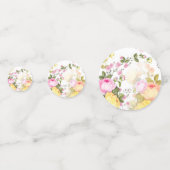 Bouquets von Rose 4 Konfetti (Vorderseiten)