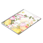 Bouquets von Rose 4 Notizblock (Linke Seite)