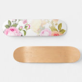 Bouquets von Rose 4 Skateboard (Horizontal)