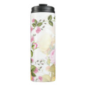 Bouquets von Rose 4 Thermosbecher (Vorderseite)