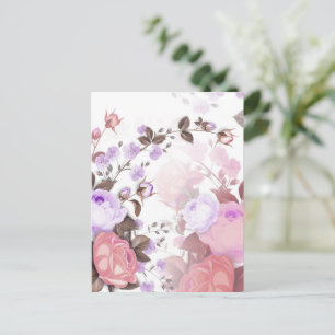 Bouquets von Rose 5 Feiertagspostkarte