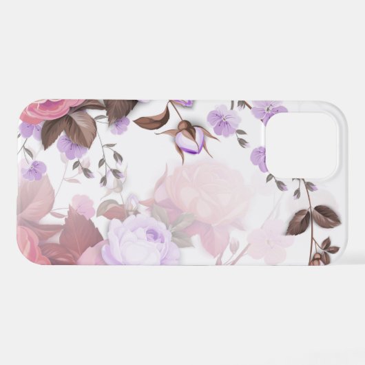 Bouquets von Rose 5 iPhone Hülle (Rückseite (Horizontal))