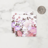 Bouquets von Rose 5 Mitteilungskarte (Vorderseite/Rückseite Beispiel)