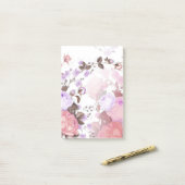 Bouquets von Rose 5 Post-it Klebezettel (Auf Schreibtisch)