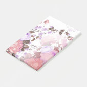 Bouquets von Rose 5 Post-it Klebezettel (angewinkelt)