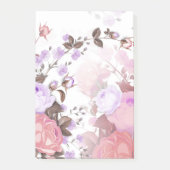 Bouquets von Rose 5 Post-it Klebezettel (Vorderseite)