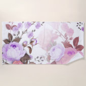 Bouquets von Rose 5 Strandtuch (Vorderseite)