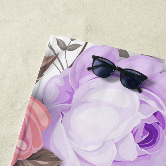Bouquets von Rose 5 Strandtuch (Beispiel)