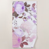 Bouquets von Rose 5 Strandtuch (Vorderseite)