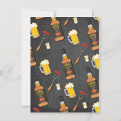 Bourbon Beer & GRILLEN Party Einladungen (Rückseite)