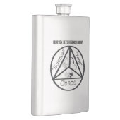 Bourbon Bets Research Group Flask Flachmann (Rechts)