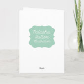 Bourbon Biscuit Greetings Card Karte (Rückseite)