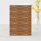 Bourbon Biscuit Greetings Card Karte (Gelbe Blume)