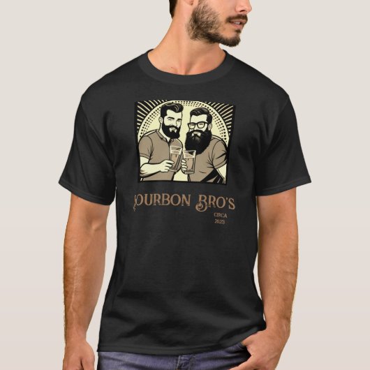 Bourbon Bro T-Shirt (Vorderseite)