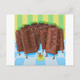 Bourbon Cream Tee Postkarte