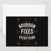 Bourbon Day fixt alles Einladung (Vorne/Hinten)