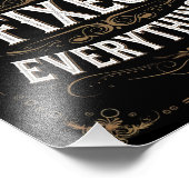 Bourbon Day fixt alles Fotodruck (Ecke)