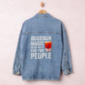 Bourbon Definition Magic Brown Water for Fun Peopl Jeansjacke (Hangar)