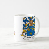 Bourbon-Familienwappen Kaffeetasse (VorderseiteRechts)