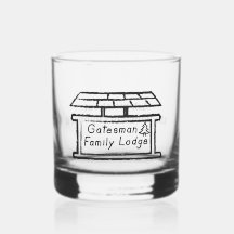 Bourbon-Glas der Lodge