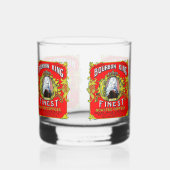 Bourbon King Fabled Label Whiskey Glass Whiskyglas (Rechts)