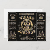 Bourbon kommerziell postkarte (Vorne/Hinten)