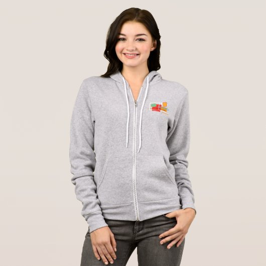 Bourbon Legend Cocktail Design Frauen Hoodie (Vorne ganz)