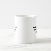 Bourbon lover black and white Coffee Mug Kaffeetasse (Mittel)