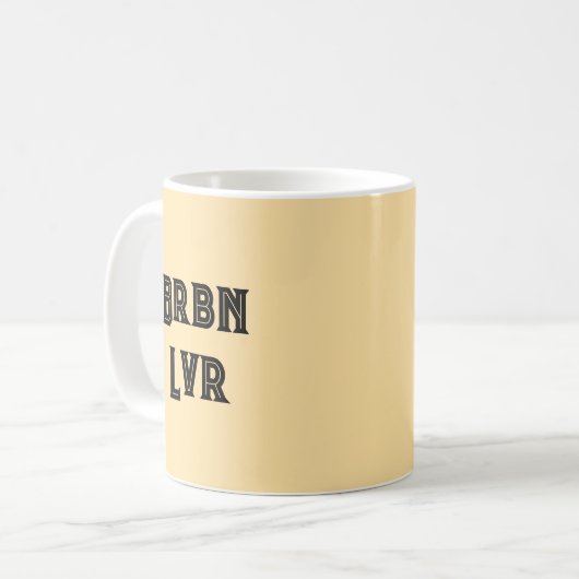 Bourbon lover coffee mug kaffeetasse (Vorderseite Links)