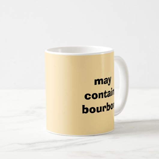 Bourbon lover coffee mug kaffeetasse (VorderseiteRechts)