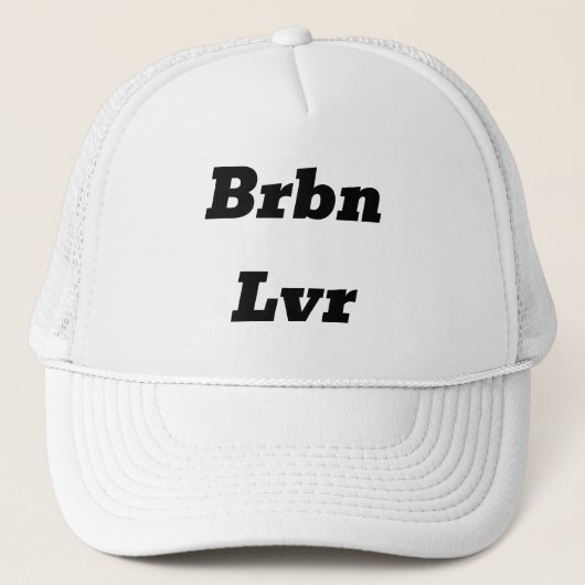 Bourbon lover gift Trucker Hat  Truckerkappe (Vorderseite)