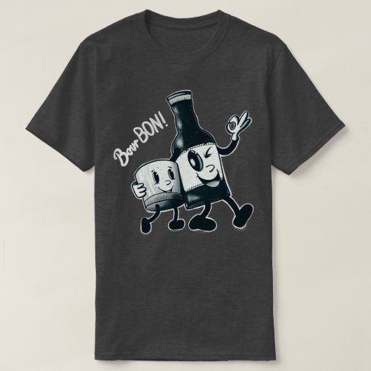 BourBon Lover Rubber Hose Party T-Shirt (Design vorne)